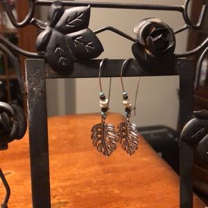 BoHo style Loop Closure Pierced Silver Plated Costume Earrings 3/$15 NEW